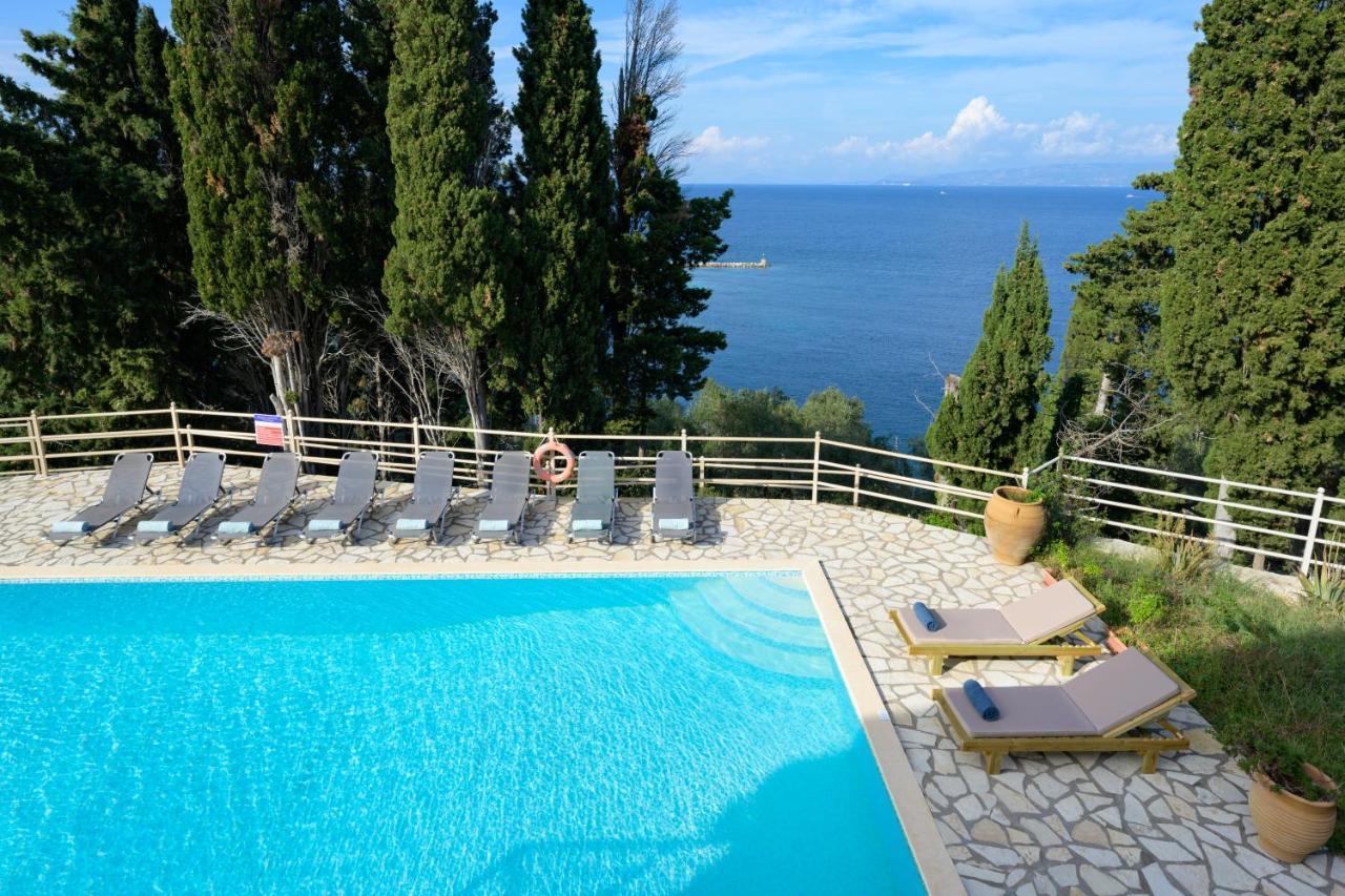 Pangolas Apartments Paxos Longós 外观 照片