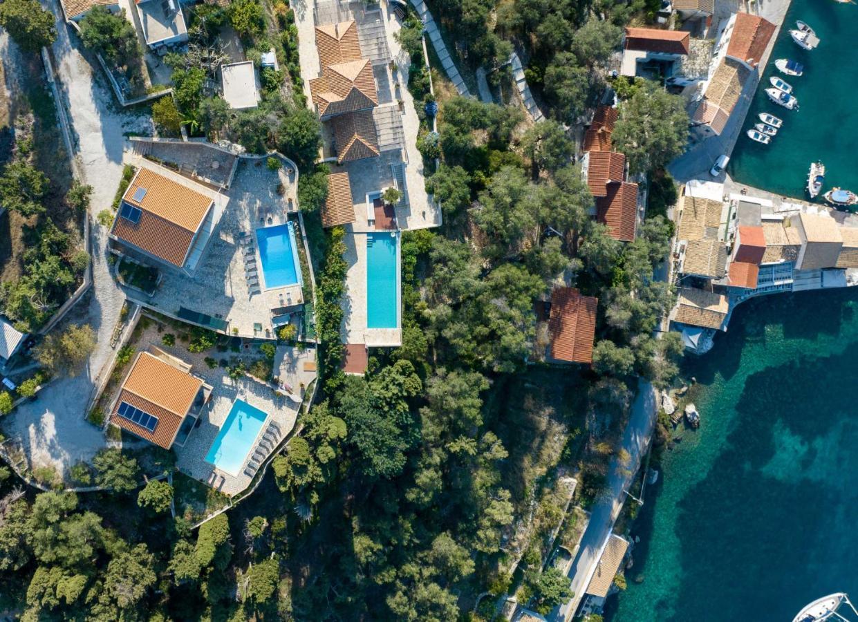 Pangolas Apartments Paxos Longós 外观 照片