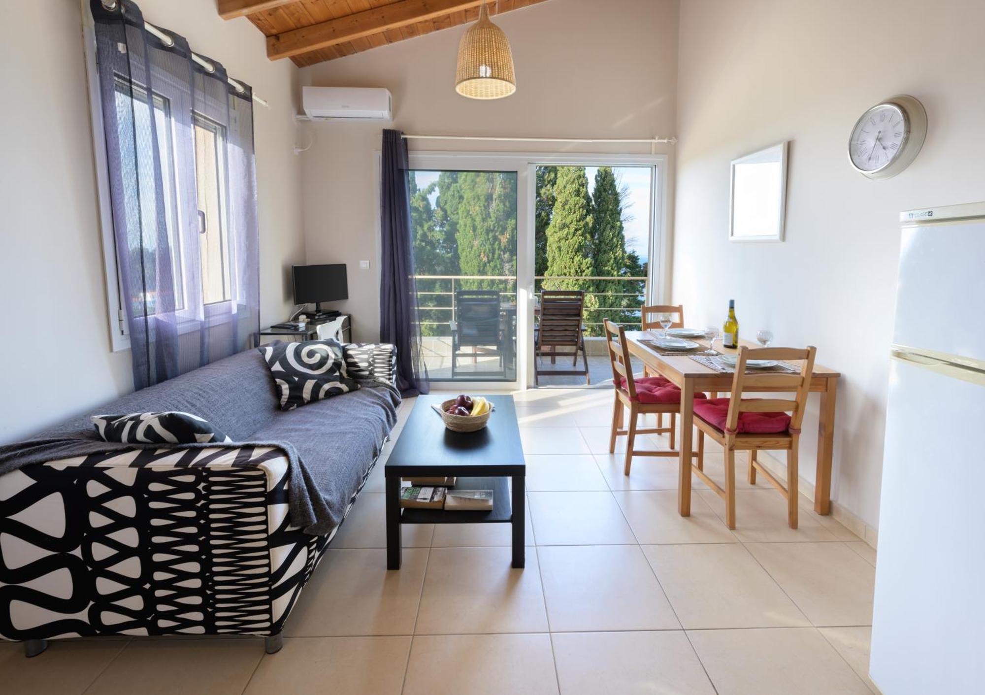 Pangolas Apartments Paxos Longós 外观 照片
