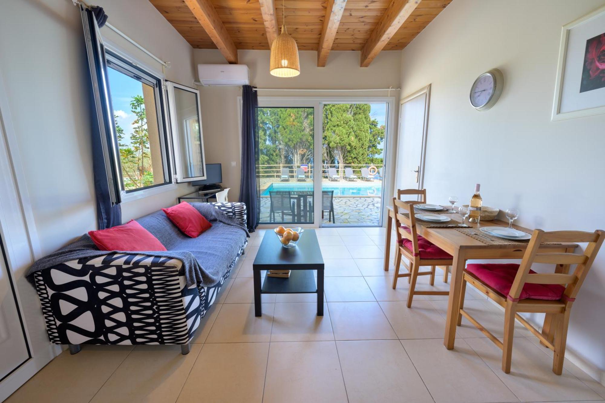 Pangolas Apartments Paxos Longós 外观 照片