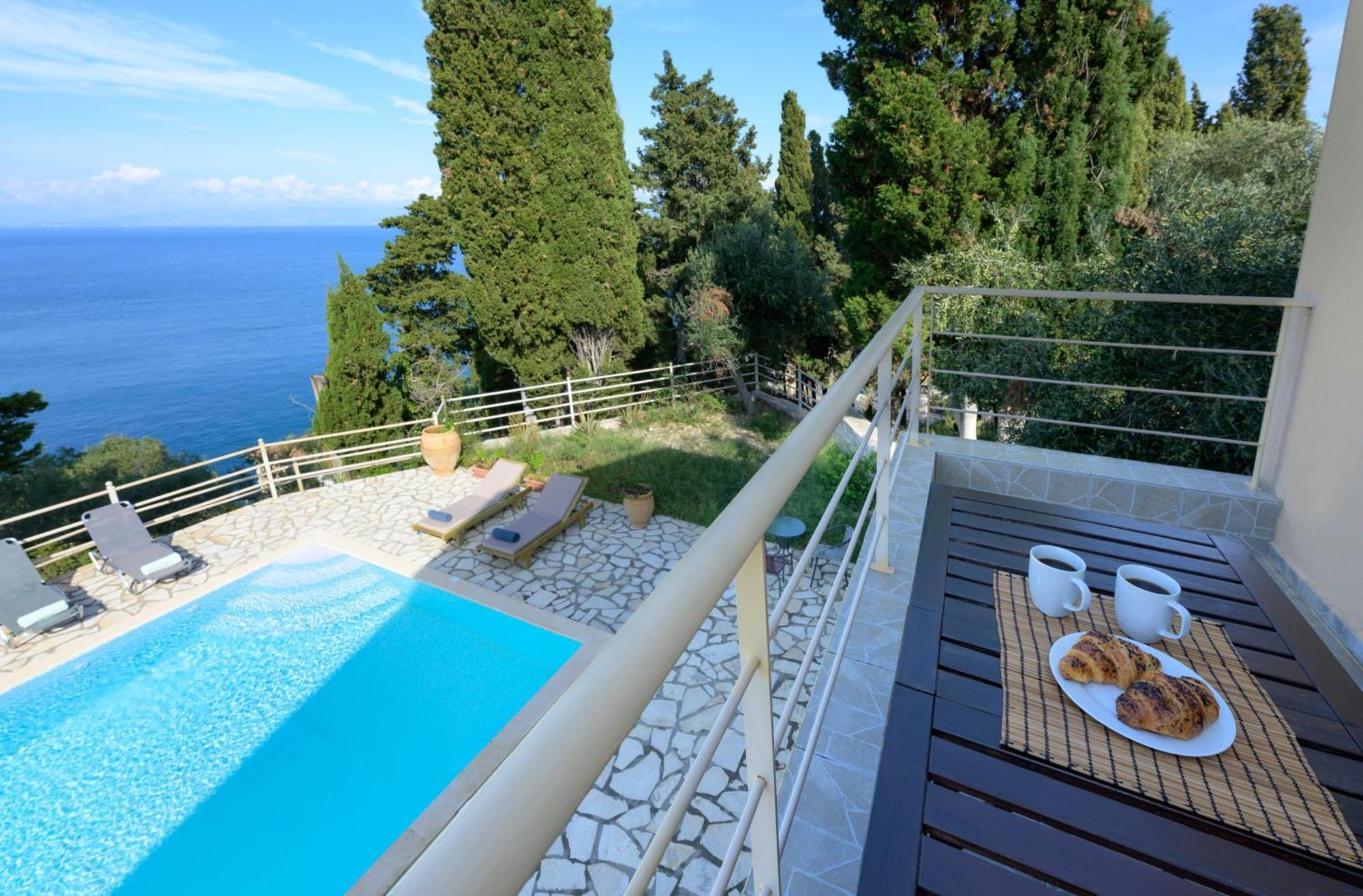 Pangolas Apartments Paxos Longós 外观 照片